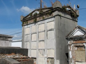 Dieu Nous Protege Society Tomb; a society for free people of color.